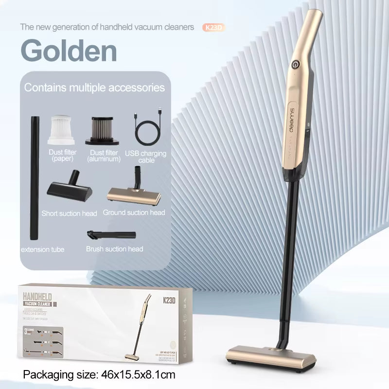 20000Pa Suction Wireless Vacuum Cleaner Handheld Powerful Vacuum Cleaner Low Noise Multiple Accessories to Meet Your Needs